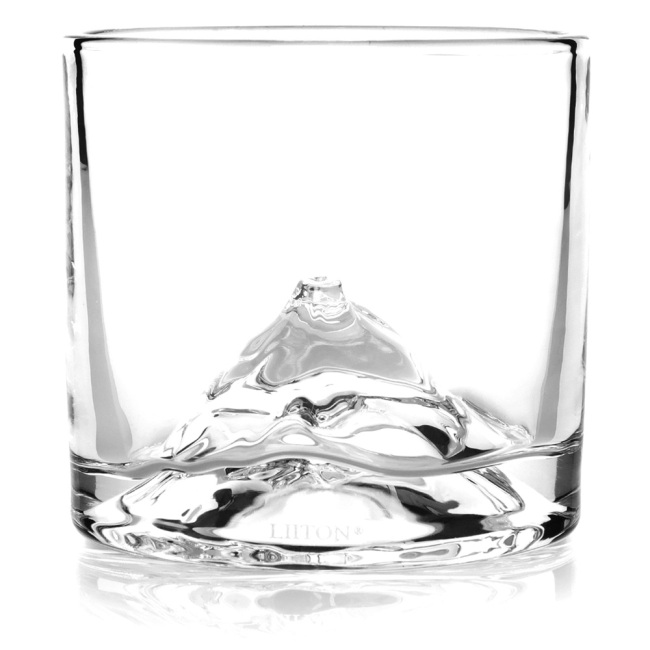 Liiton Whisky Set The Peaks Glas Decanter Addupcard