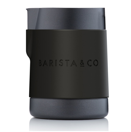 Barista &amp; Co Shorty Professionell Mjlk kanna av Rostfritt stl (600ml) black